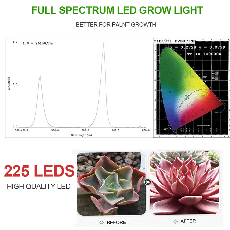 1000W Growth Lamp For Plants Led Grow Light Full Spectrum Phyto Lamp Fitolampy Indoor Herbs Light For Greenhouse Led Grow Tent