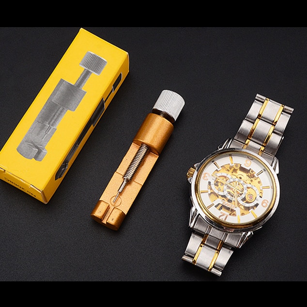 Stalen Horloge Accessoires Armband Link Pin Remover Metalen Verstelbare Horlogeband Horlogeband Reparatie Tool Horloges Accessoires