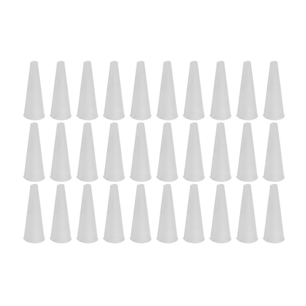 100Pcs High Temperature Resistance Masking Plugs Powder Coating Silicone Cone Plugs Assortment Kit High Temp Silicone Rubber Plu