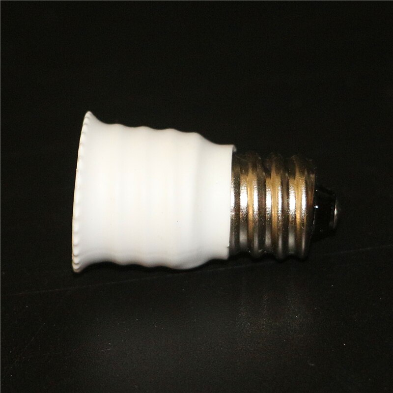 ASMTLED 10 Stks Wit E12 tot E14 Lamp Converter LED Light Holder Lamp Adapter Socket Changer E12-E14 Lampen Adapter