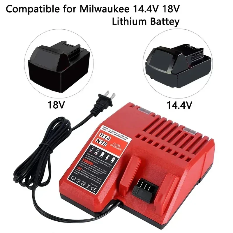Dla Milwaukee M18 bateria 18V 12.0Ah 9.0Ah wymienna bateria litowa dla Milwaukee M18 48-11-1815 48-11-1850 2604-22 bateria