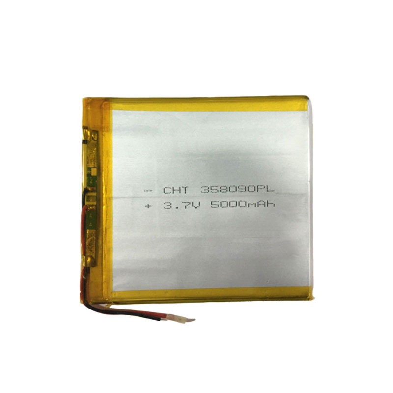 Lithium polymeer batterij 3x80x90mm 3.7 v 5000 mah batterij tablet 2 draad