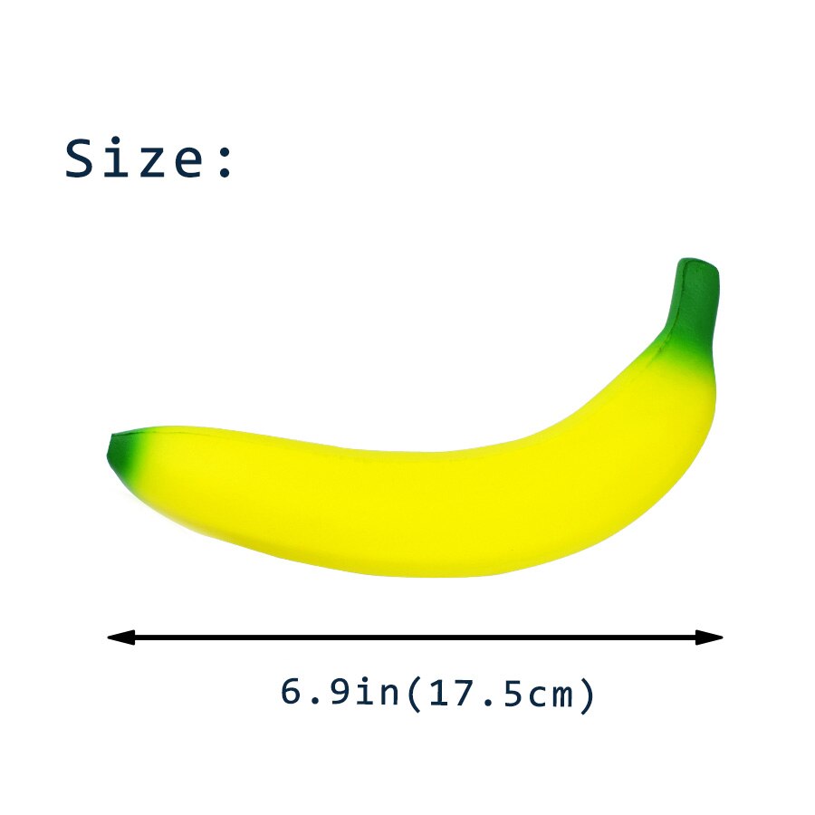 Banana Cute Squishy Toys for Children Novelty Antistress Squishies Slow Rising Soft Bag Strap Pendant Toy Party Decoration