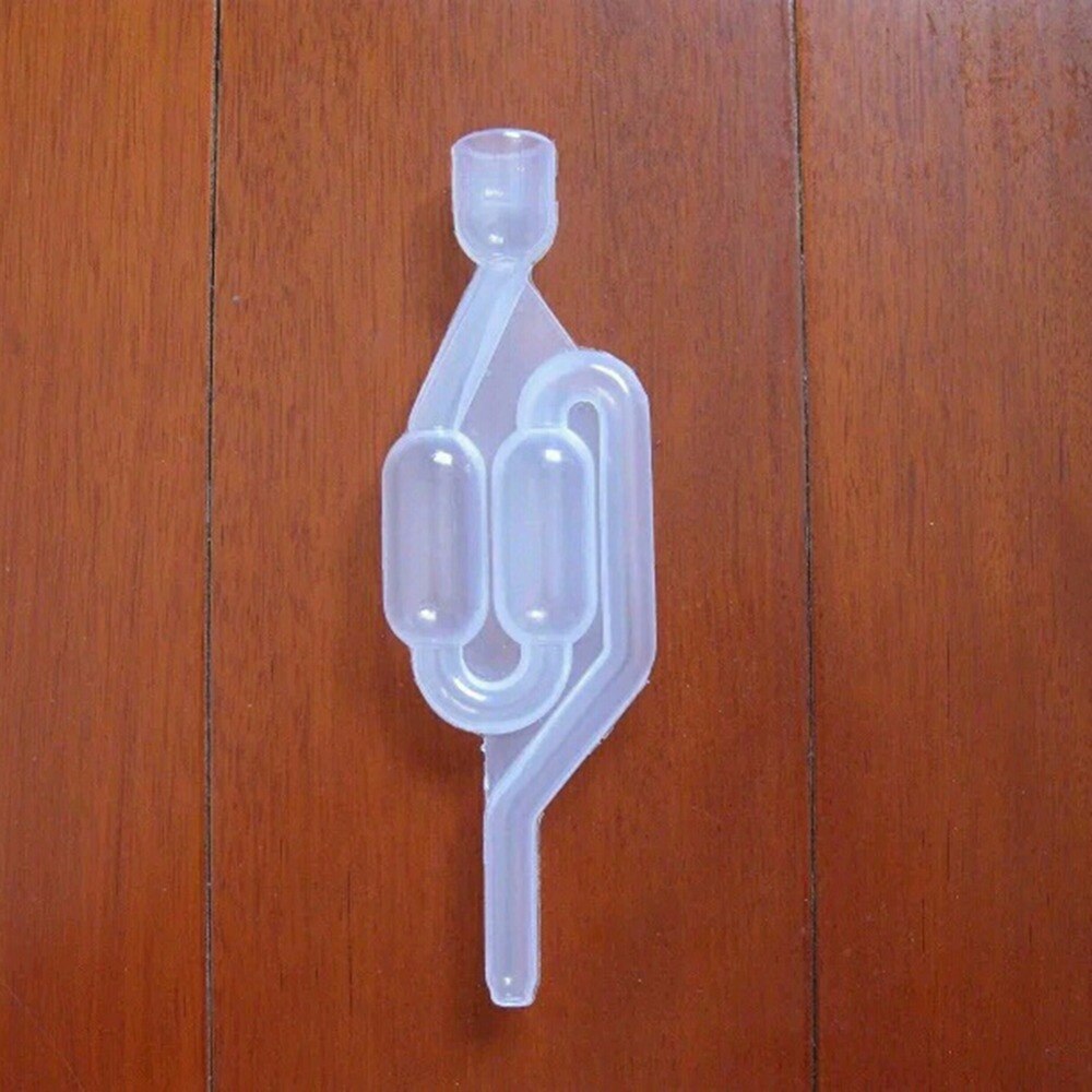 17cm Wine Stoppers Homebrew Airlock Grommet One Way Exhaust Water Seal Valve Cork with Cork Beer Wine Stoppers Making Tools