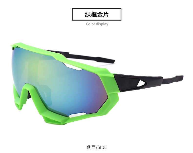 Gafas de ciclismo para hombres gafas de sol de ciclismo coloridas a prueba de viento UV400 gafas de bloqueo ciclismo para ciclismo al aire libre