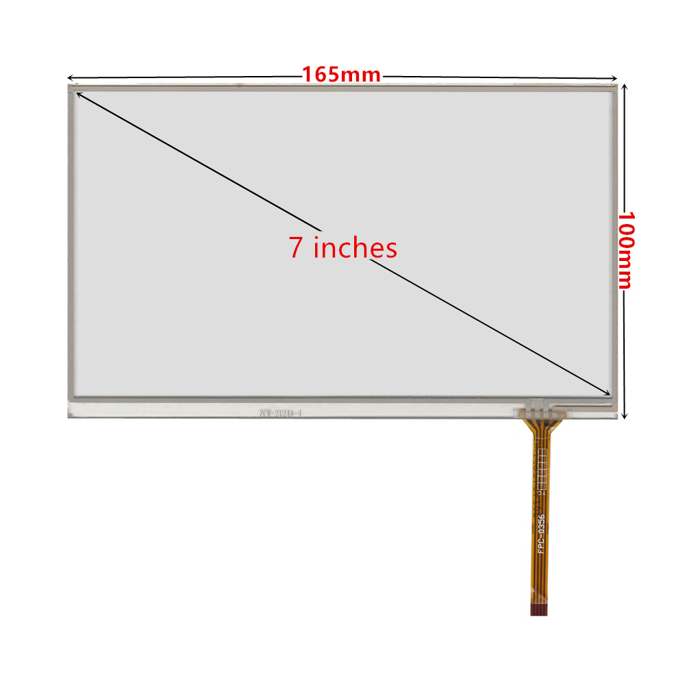 7 Zoll 165 mm * 100 mm Hohe Kompatibilität Universal Digitizer Touchscreen Glas Panel Für Auto Navigation AT070TN90 HSD070IDW1