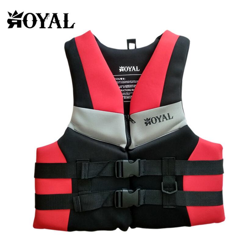 Di alta qualità Per Adulti giubbotto di salvataggio surf EPE rosso Anti-Uv vestito galleggiabilità vita adulta giubbotto di salvataggio di pesca della maglia di nuoto
