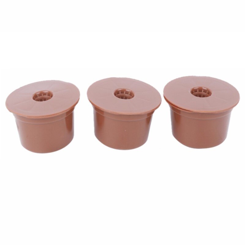 3Pcs Compatibel Cafitari Koffie Capsule Shell Gevuld Met Herbruikbare Capsule Shell Roestvrij Staal Koffie Filter Cup
