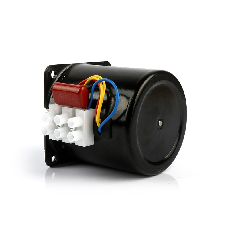 Baixa Velocidade Micro AC 220V 60 60KTYZ Ímã Permanente Motor Síncrono Motor Da Engrenagem 1 2.5 5 10 15 20 30 50 60 80 110 rpm