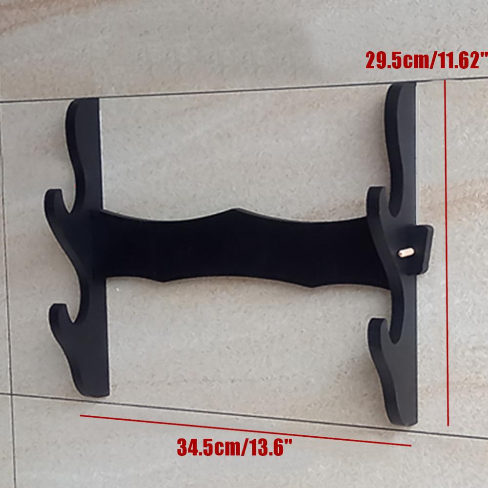 1 stk 1/2/4/5/6- etterslep vegghengende dekor samurai sverdholder katana holder stativ hengerbrakettstativ hjem dekorasjon veggdisplay: 2 etterslep