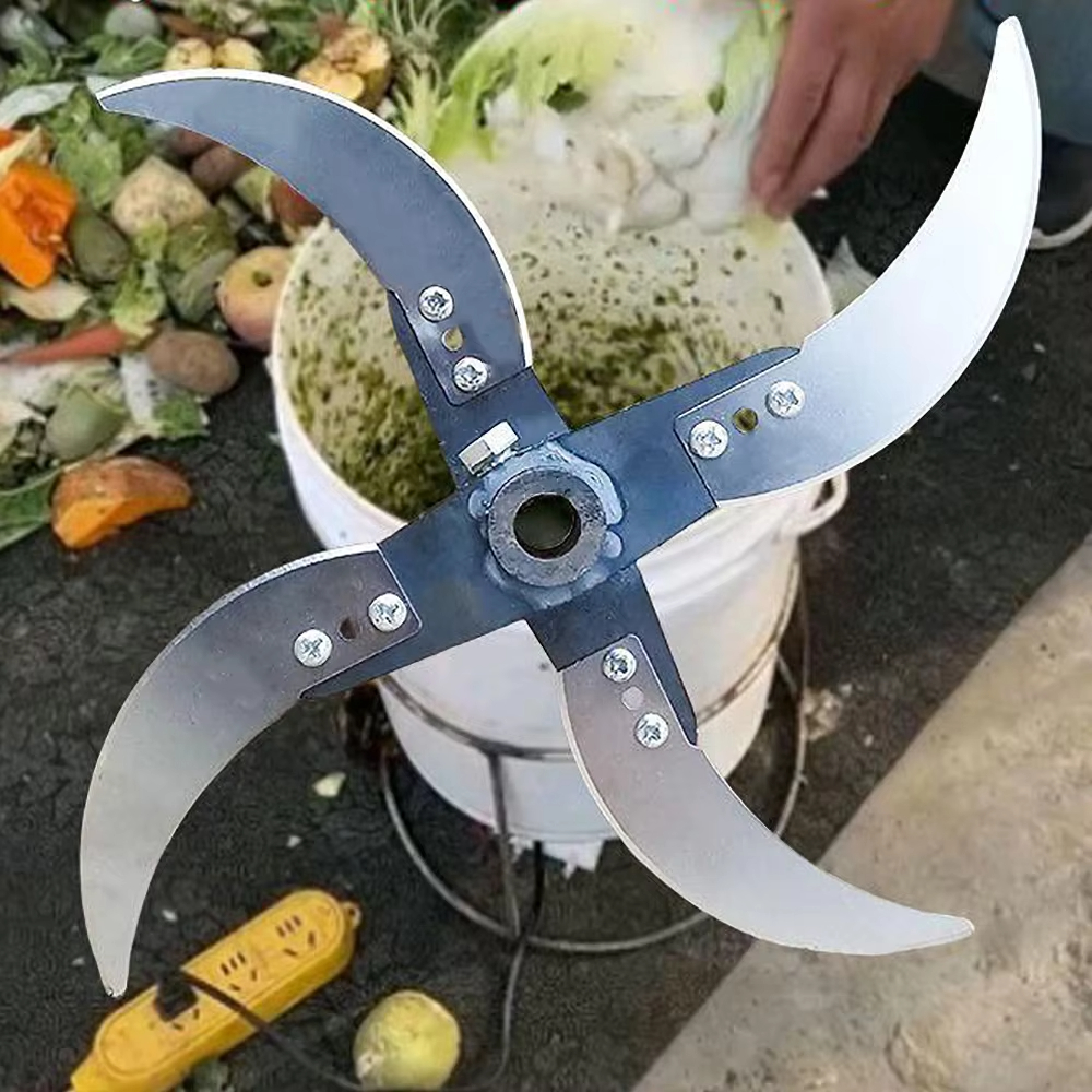 Agricultural Chopper Blade Breeding Chicken, Duck, Goose And Pig Feed Chopper Fruit And Vegetable Cutting Machine Grass Shredder