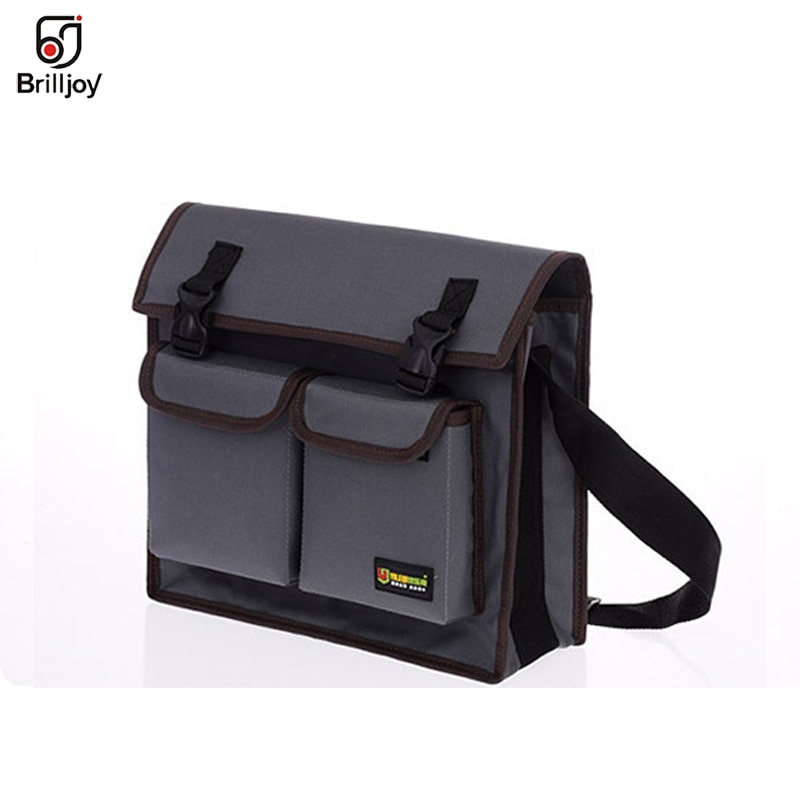 Multifunctional Messenger Bag Single Shoulder Bag Hardware Electrician Toolkit Tool Bag Waterproof Wear-Resistant Oxford Cloth