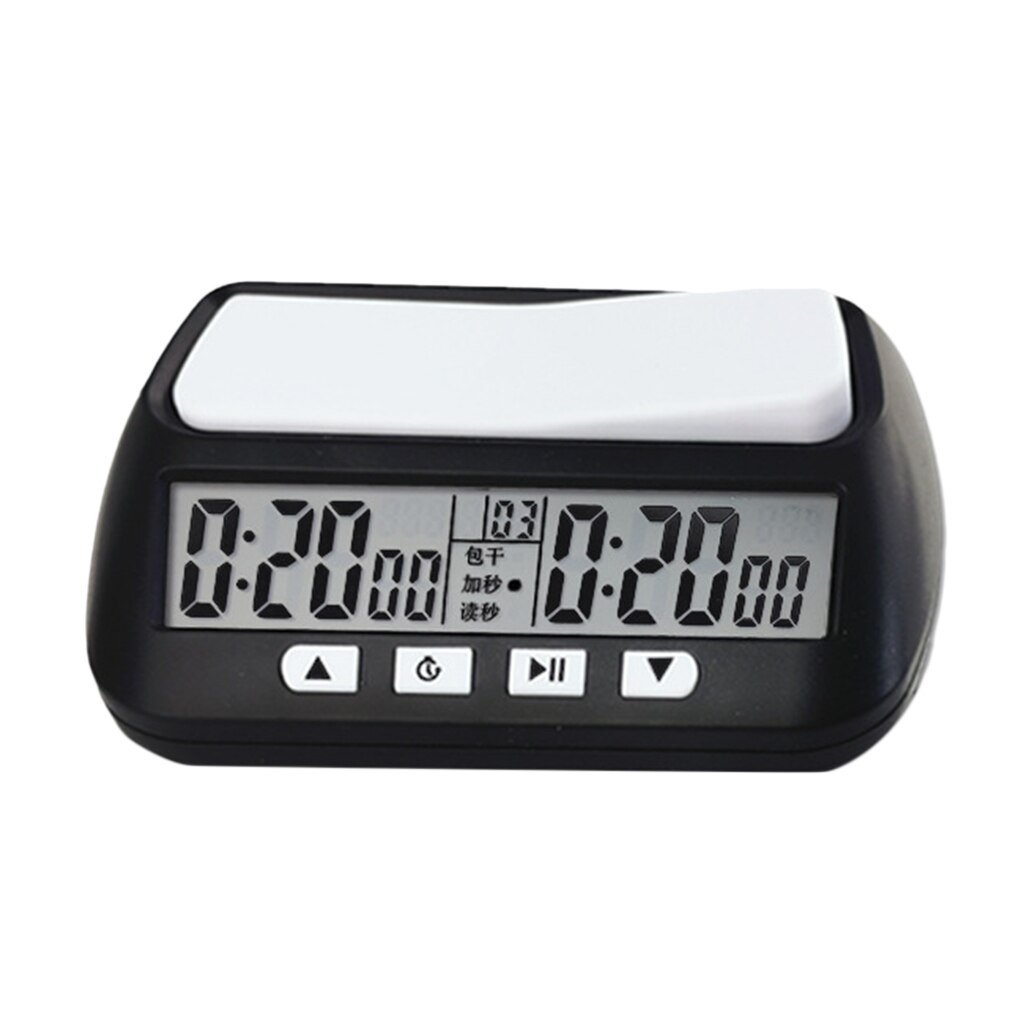 Accurate YS-902 Chess Game Clock Count Up Down Timer Chess Game Player Black