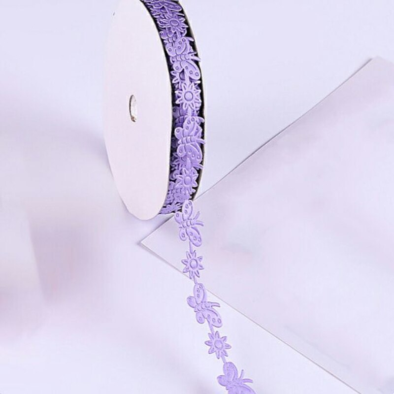 20 meter vlinder polyester lint haar decoratie knutsel verpakking riem doe-het-zelf handleiding hulpmateriaal lint 15mm