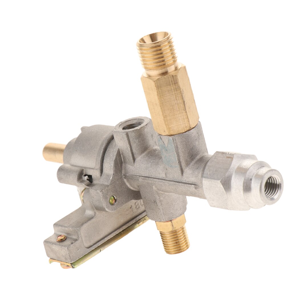 1/4 Inch LH Gas Oven Stove Burner Main Control Valve Y Type Three-way Control Valve
