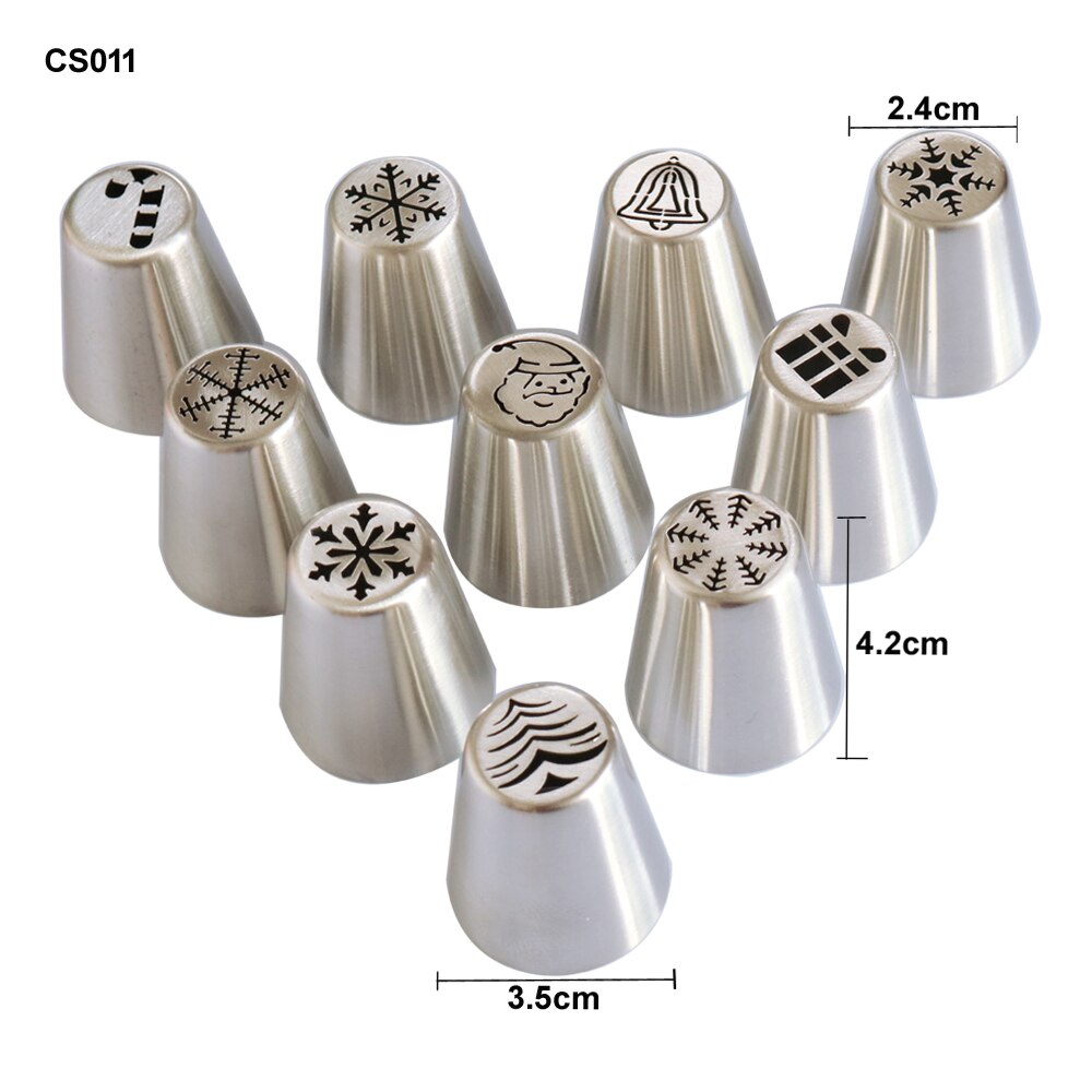 Sophronia 108 Stks/set Pastry Nozzles Icing Piping Tips Russische Koreaanse Cake Decorating Tulip Nozzl Piping Set Roestvrij Sets CS094