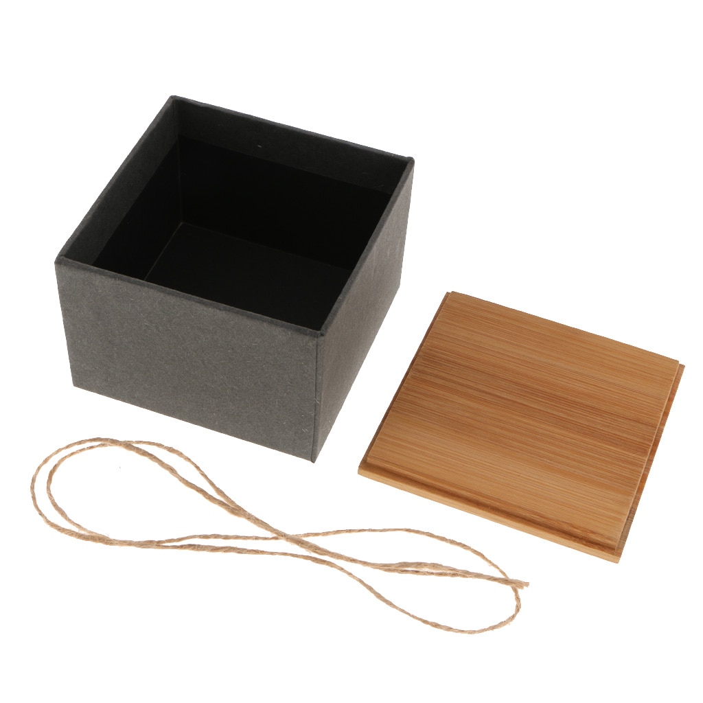 Kitchen Metal Storage Box With Bamboo Lid Bins Bread Sugar Boxes Tea Herb Storage Holder Food Containers Organizer