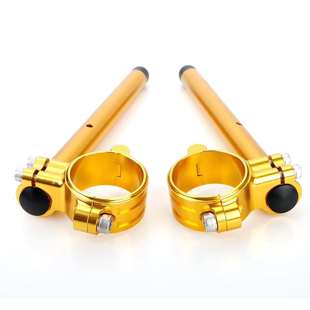 41mm For Triumph Thruxton to Racing Bike Handlebar Moto Adjustable Fork Handle bar Racer Motorcycle CNC Aluminum