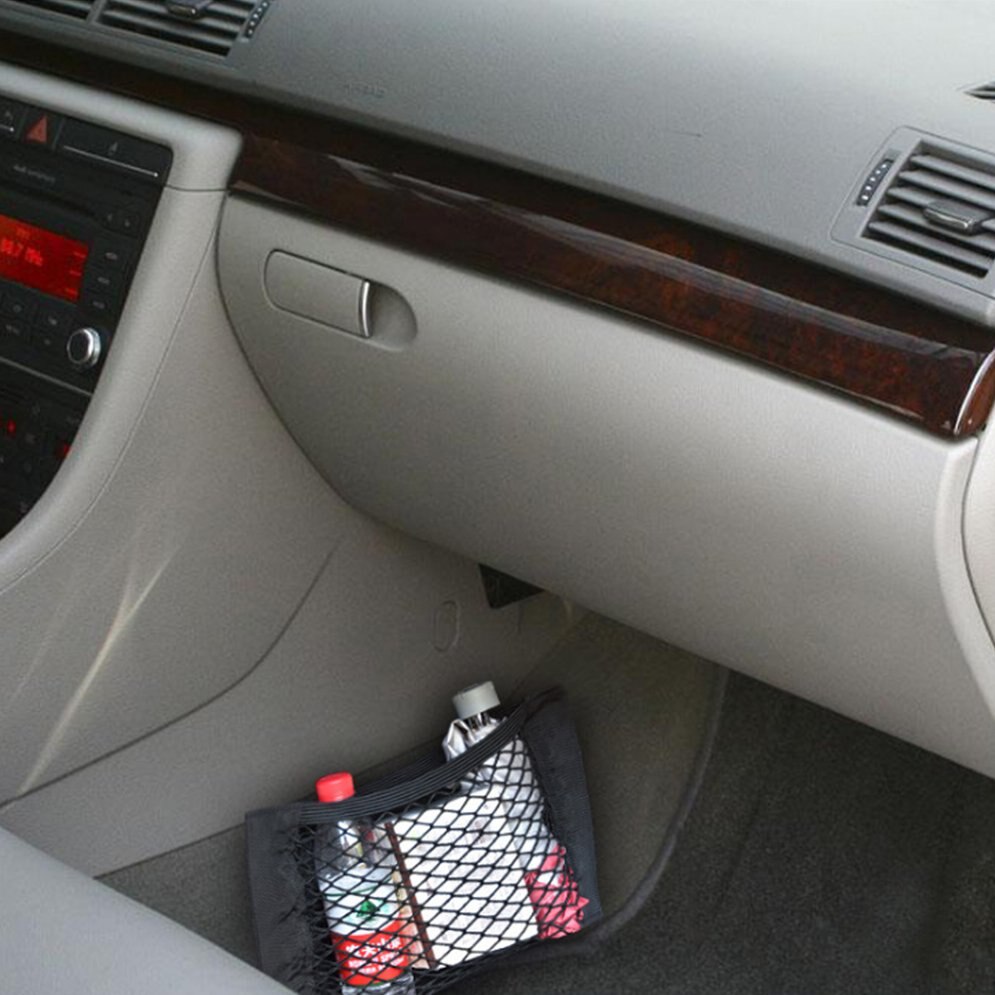 Kofferbak Bagagenet Met Plakband Bagagenet Auto Accessoires Interieur Organizer Bag voor Flessen/Boodschappen