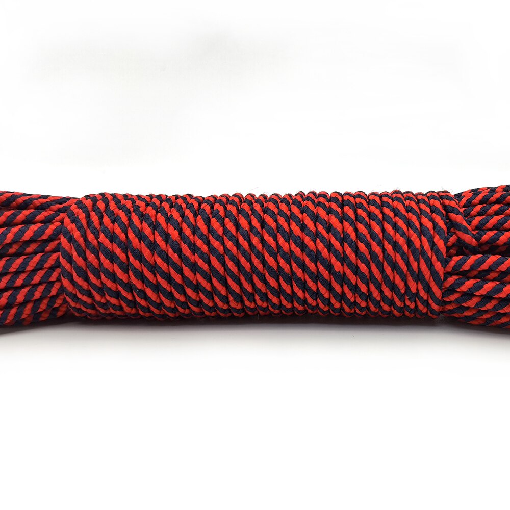 100 metrów 3mm sznur liny spadochron smycz liny do wspinaczka Survival sprzęt bransoletka Paracord maska smycze bransoletka Paracord: 18 / 100ft(31m)
