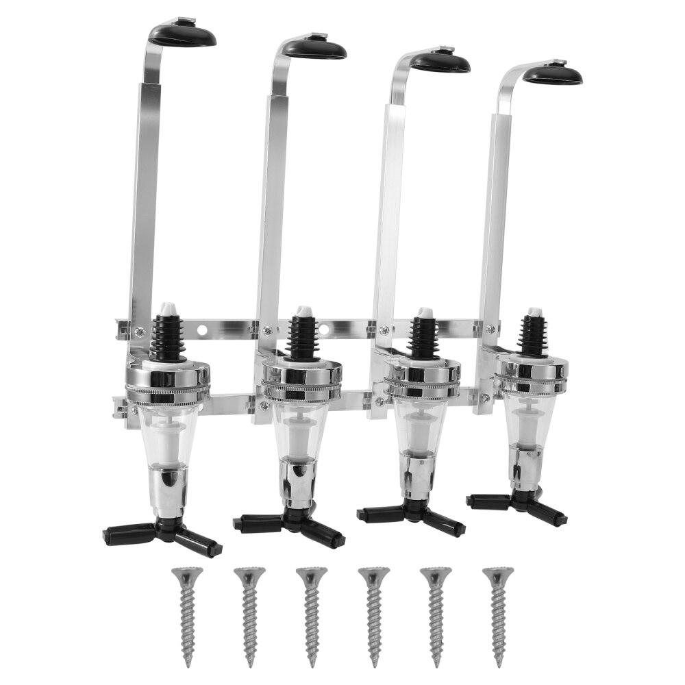 Dispenser Machine Wall Mounted 4-station Drinking Pourer Home Bar Tools For Beer Soda Coke Fizzy Soda