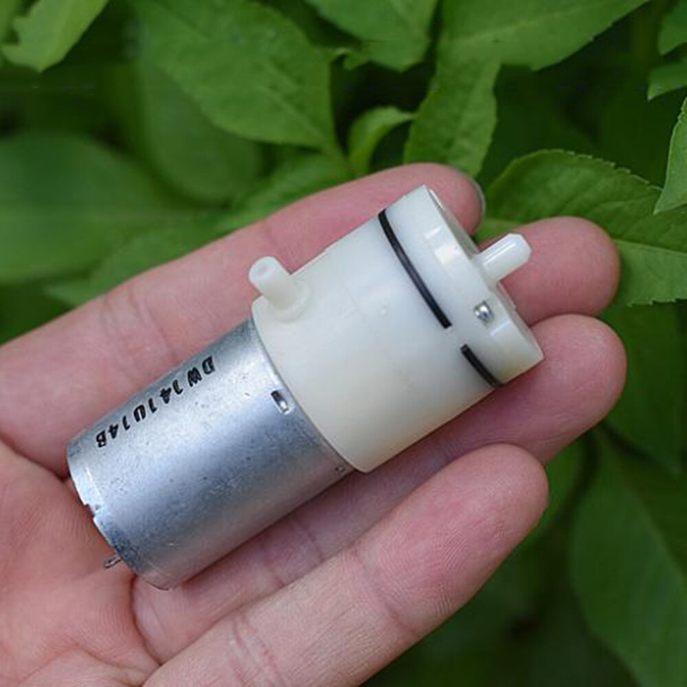 DC 5V-12V mikro370 pompa powietrza 6V 9V elektryczna pompa zastrzykowa pompa próżniowa pompa tlenu mini małe pompy DIY akwarium akwarium