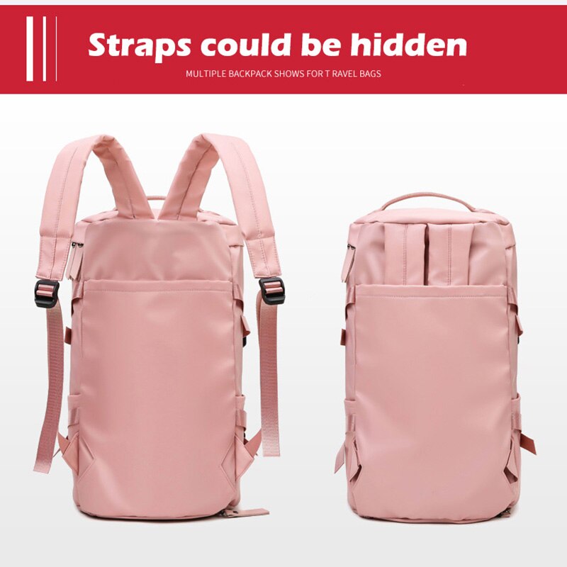 School Backpack Gym Travel Bag for Women Men Camping Outdoor SPorts Shoulder Bag With Shoes Pocket Fitness Training Bag XA221A