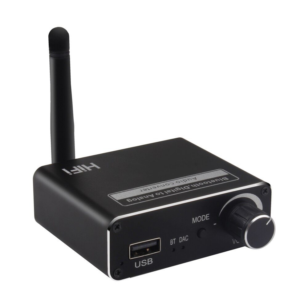 Digital 5.1 EU/US Audio Decoder Audio Converter Bluetooth 5.0 Reciever Extractor Converter Analog Sound Audio Adapter Amplifier: Default Title