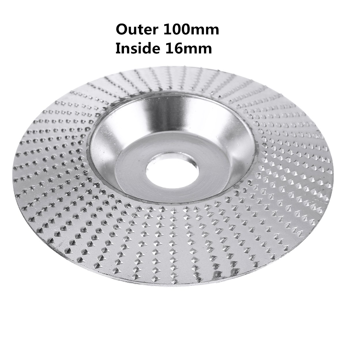 Tungsten Carbide Wood Grinding Wheel Discs Angle Grinder Sanding Discs Metal Plastic Wood Abrasive Tool: Type 8