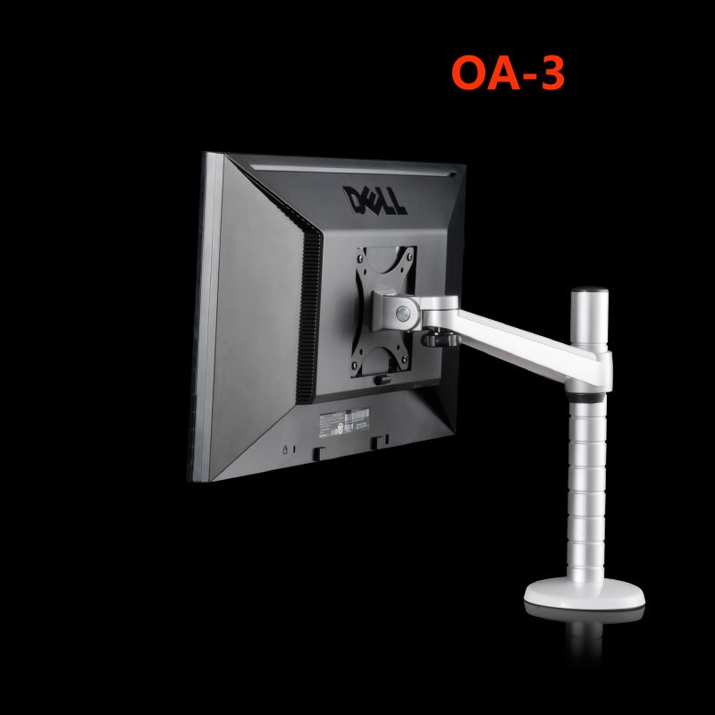 OA-3 Hoogte Verstelbare Binnen 27 Inch Lcd Led Monitor Houder Arm Beugel 360 Graden Draaibare Computer Monitor Stand