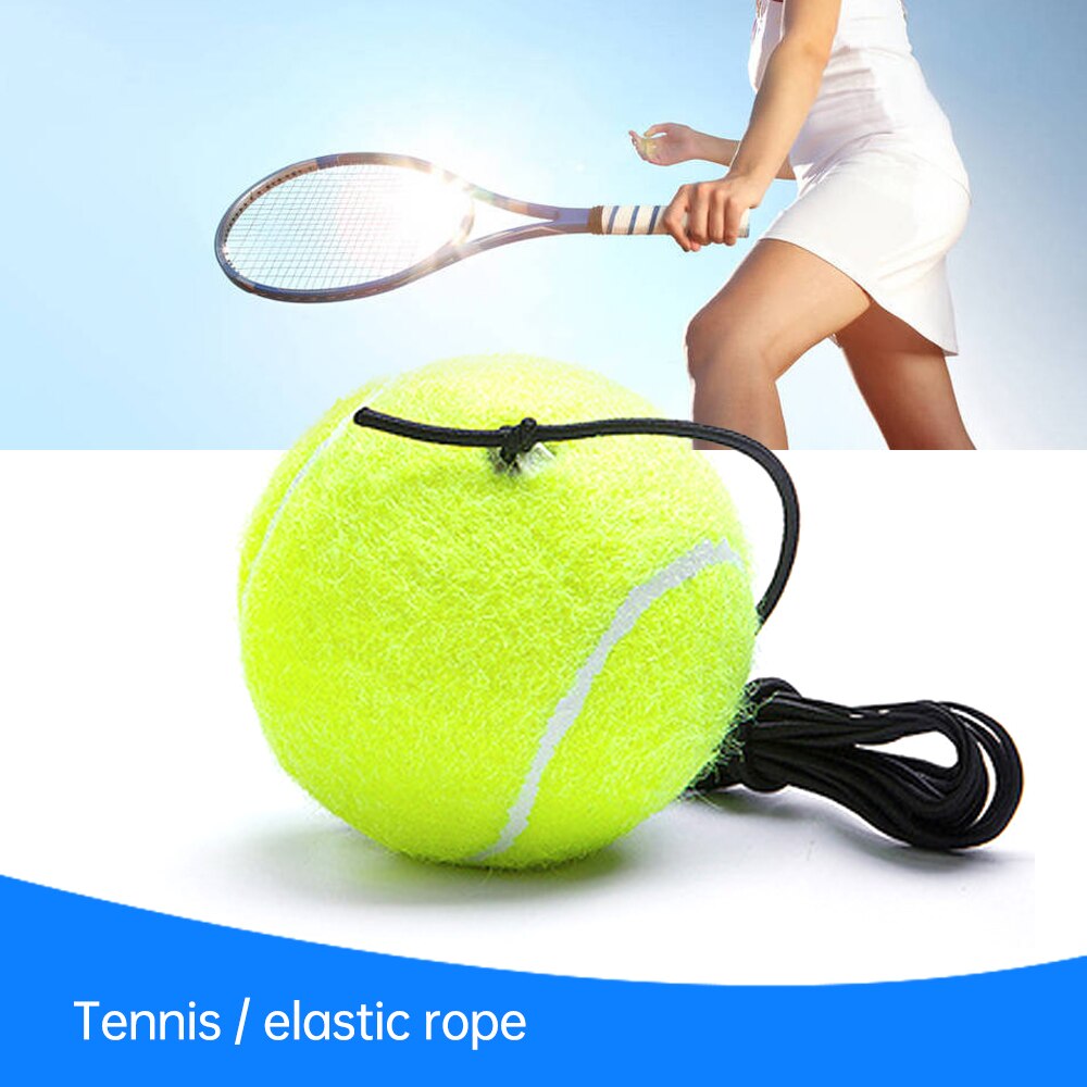 Heavy Duty Tennis Training Tool Baseboard Sparring Device Exercise Tennis Ball Sport Self-study Rebound Ball With Tennis Trainer: ball only