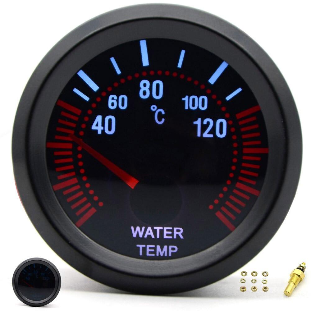 Himiss 2 "52Mm Smoke Lens Turbodrukmeter Bar/Water Temp/Olie Temp/Olie Druk/voltmeter/Toerenteller Auto Gauge