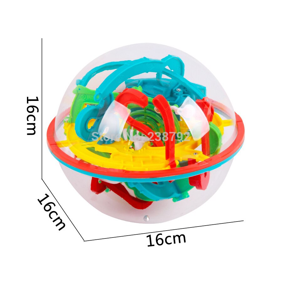 Intelletto Labirinto Palla Labirinto, 118 Ostacoli Impegnativi, Labirinto Magico Puzzle Game, Spazio di Formazione Educativi IQ Balance Giocattoli