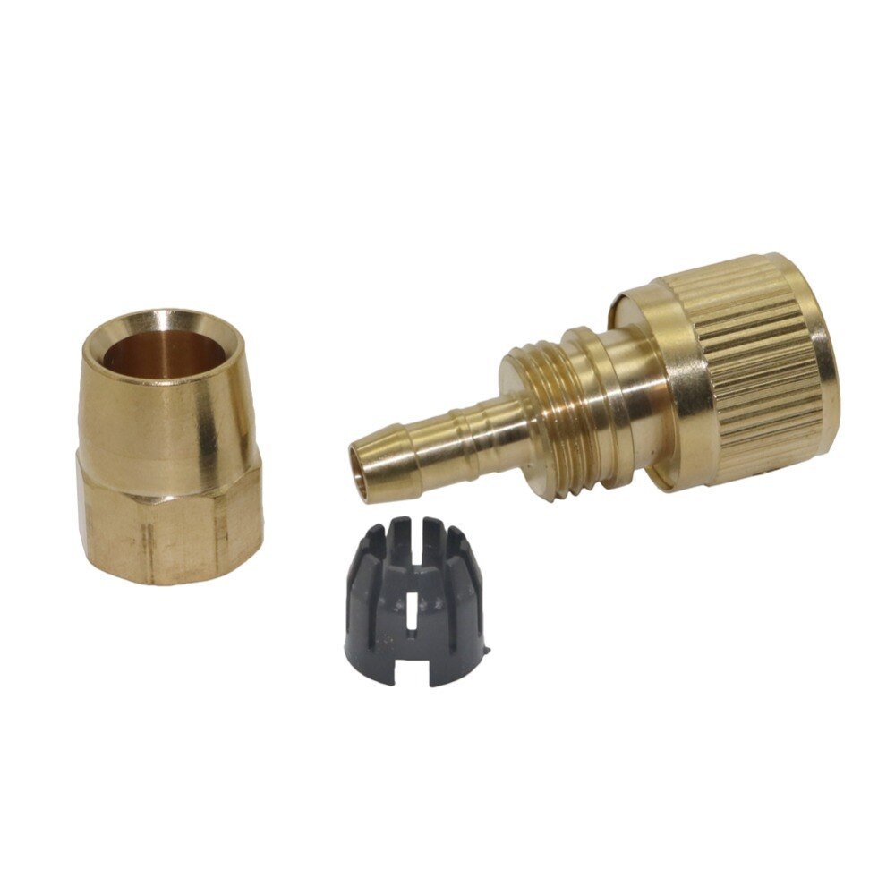 1 Pc 9mm To 17mm 3/8 Inch Copper Telescopic Pipe Connectors Brass Magic Gardening Expandable Retractable Car Wash Connector