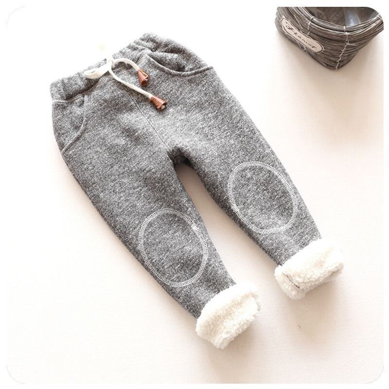 BibiCola-pantalons chauds pour bébés garçons | Pantalons d'hiver pour -né, pantalons de sport pour bébés filles, épais en coton et en velours décontracté décontractés