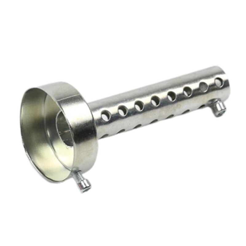 60mm Stainless Muffler Pipe DB Killer Motorcycle Exhaust Silencer Universal Car: White