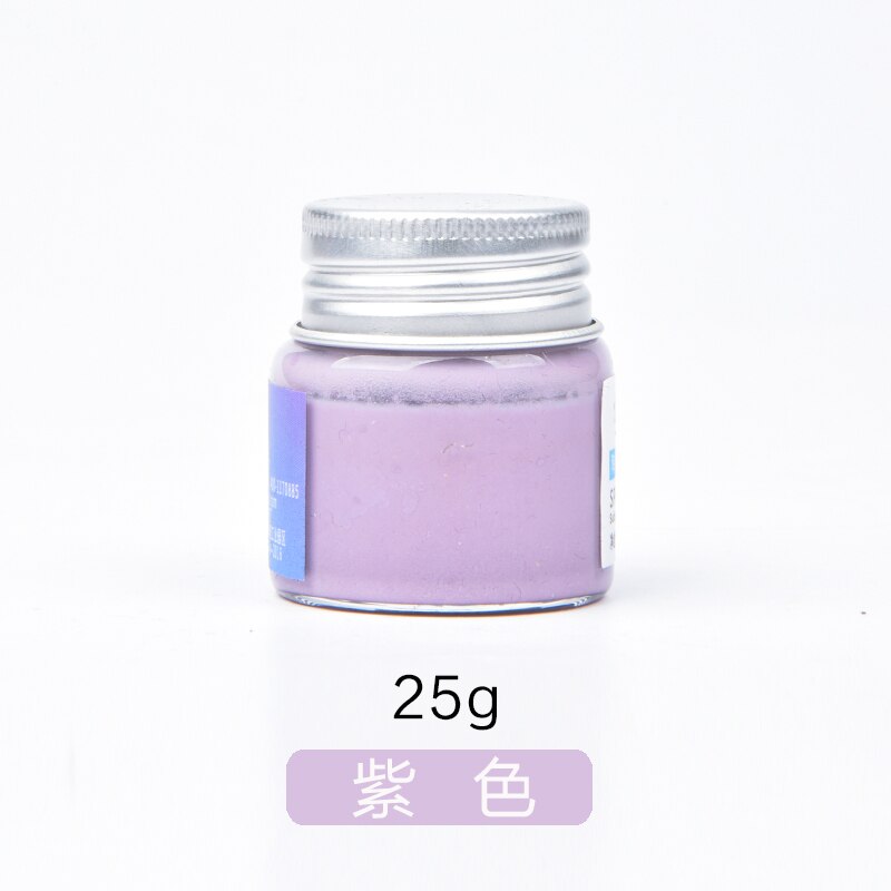 Pigmentos de colores de cerámica para pintura, herramientas de alfarería para pintura con bajo esmalte , pintados a mano, 25ML: purple