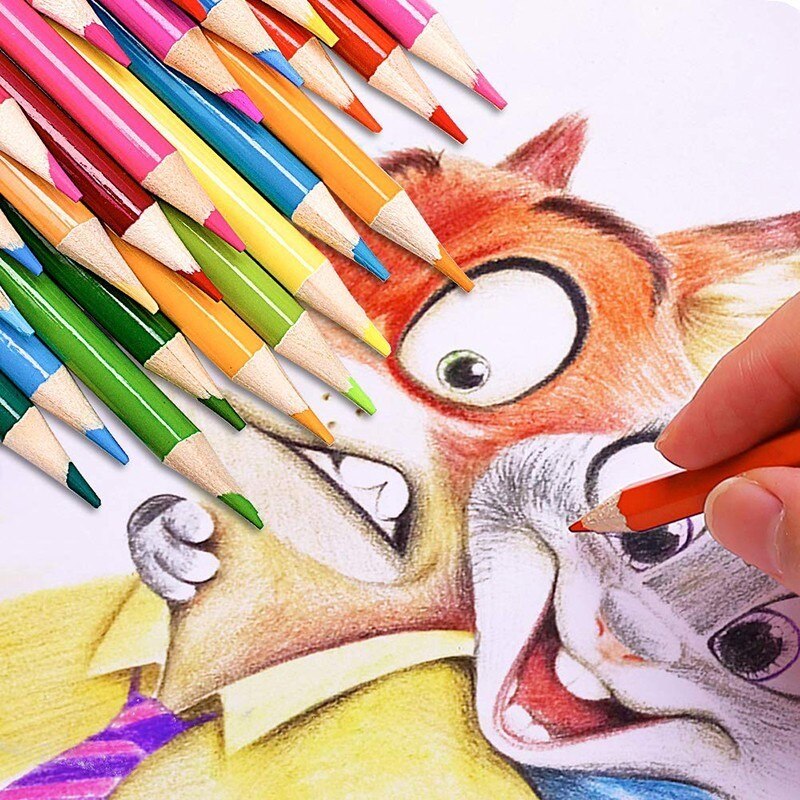 120/160 crayon de couleur souple ensemble 150 crayon aquarelle crayons de couleur pour enfants Skechers étudiants dessin