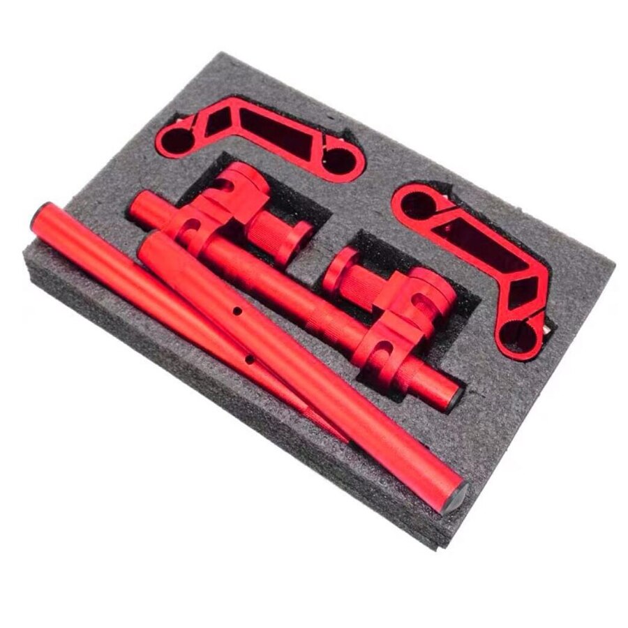 Guidon réglable de moto 7/8 &quot;22mm CNC en aluminium, système de barre de poignée amovible pour Motocross Scooter 125cc pour Pit Bike Dirt Bike