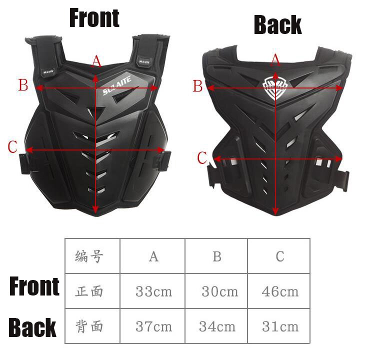 Chaleco Protector de Motocross para adultos, chaleco Protector para el pecho y la espalda, transpirable, para deportes al aire libre, cuatro estaciones
