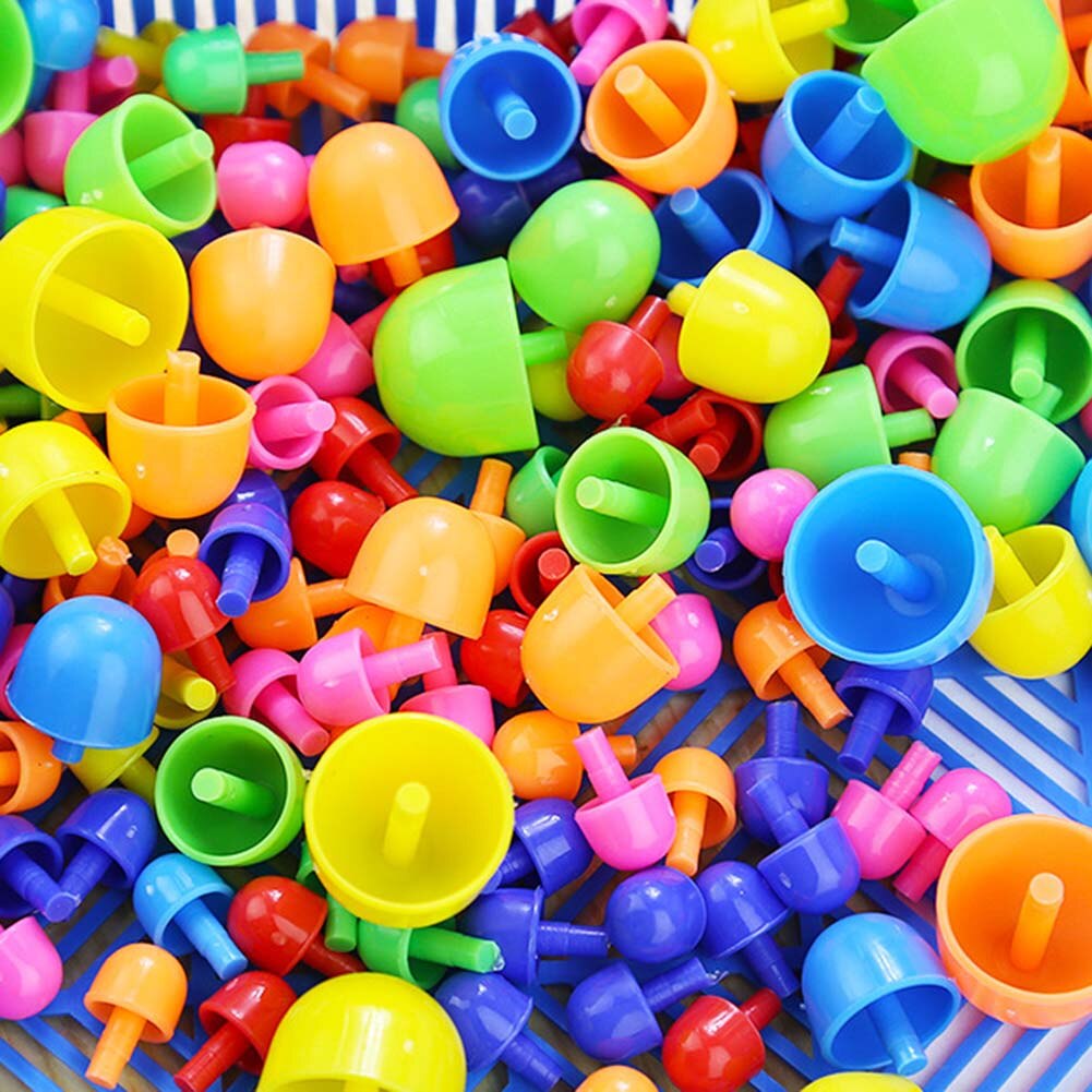 Tablero de mosaico niños juguete educativo 296 Uds. Uñas de setas rompecabezas juguetes de aprendizaje DAG-ship
