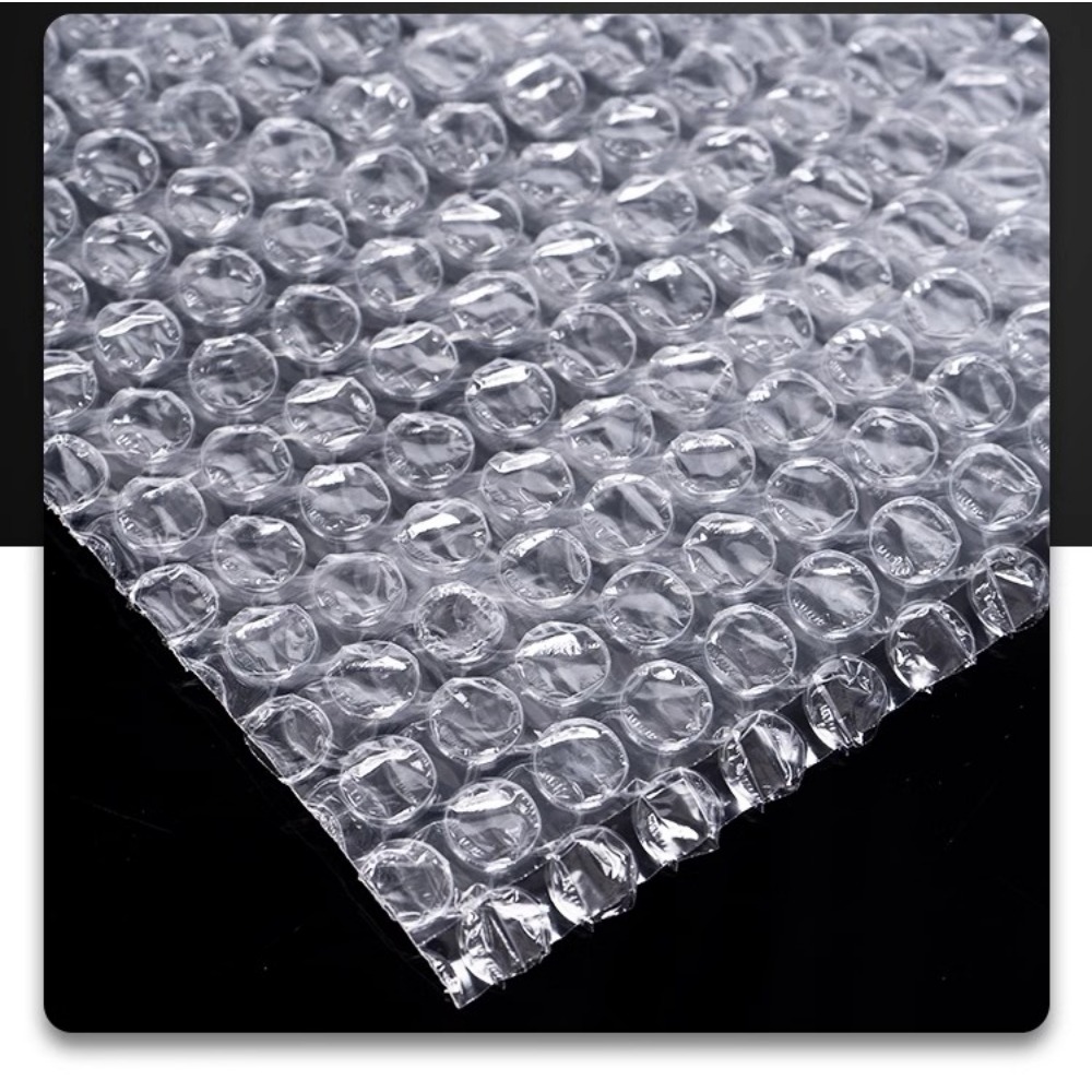 100pcs 10x15cm Plastic Wrap Envelope White Bubble Mailer Packing Bags Clear Shockproof Packaging Bag Film