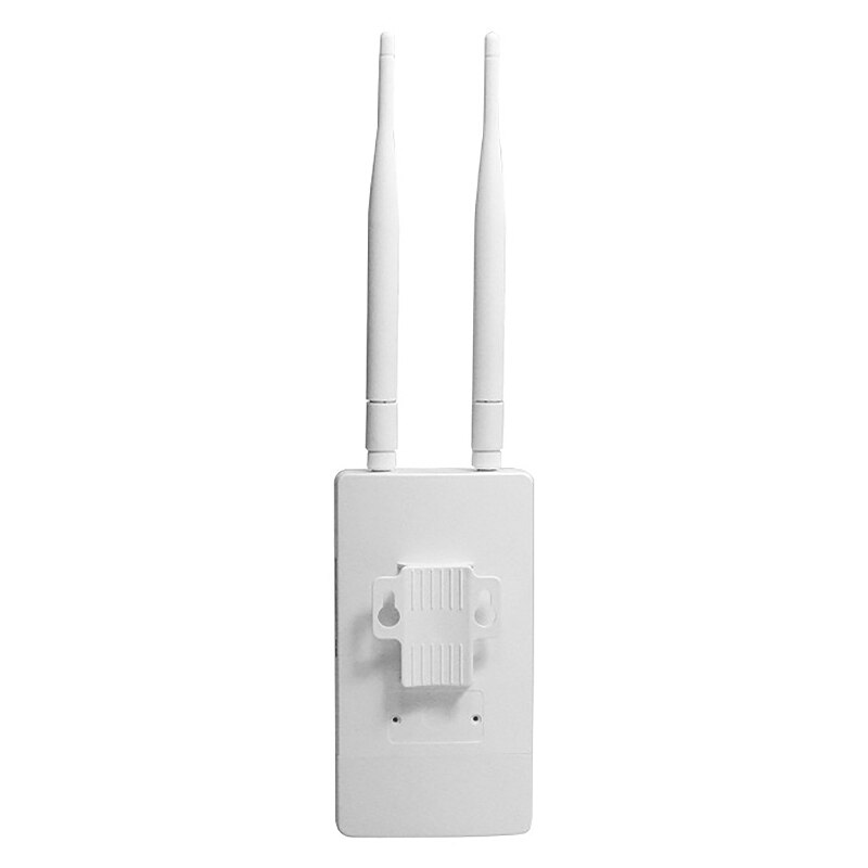 Sailsky Outdoor Wireless AP, Outdoor 300Mbps High Power Waterproof Routing Signal Covering Base Station AP(US Plug)