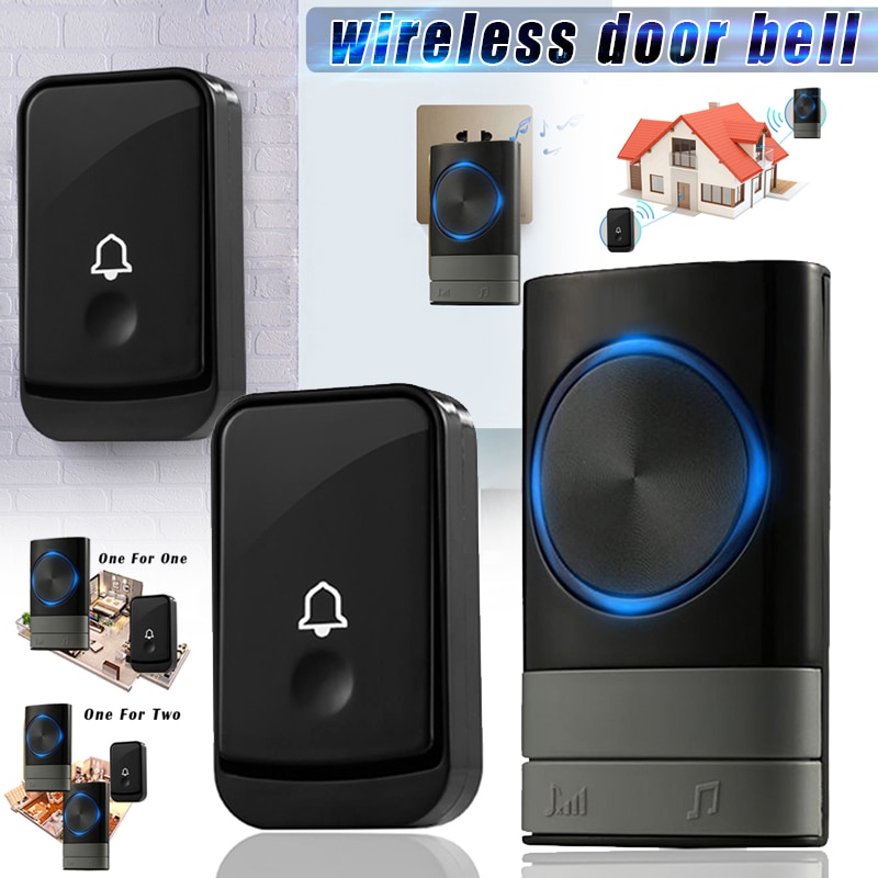 Spot Wireless Doorbell Long Distance Volume Adjust... Grandado