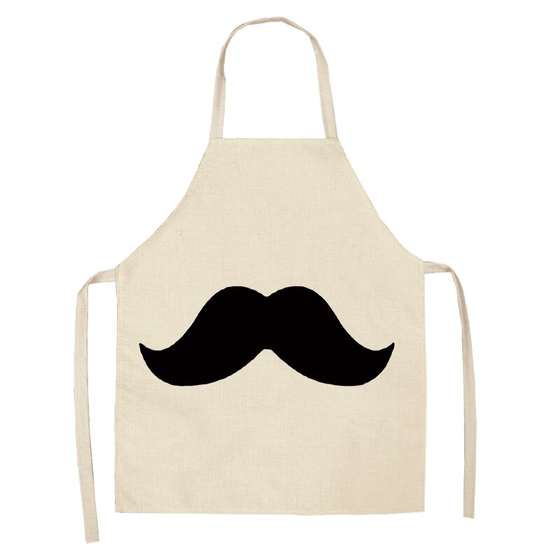 1 sztuk pan pani pary fartuchy kuchenne Unisex kolacja strona gotowanie śliniaki bawełniana pościel śmieszne fartuszek narzędzia do czyszczenia 53*65cm: C