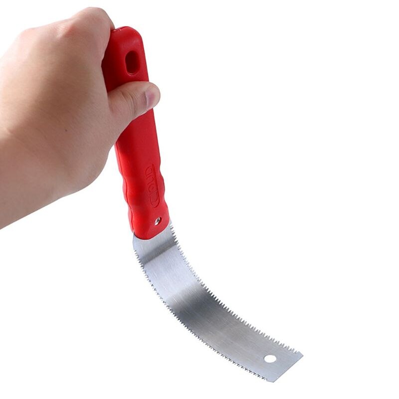 Bois Double côtés 65mn acier scie à main Tenon 3 bords dent coupe plastique