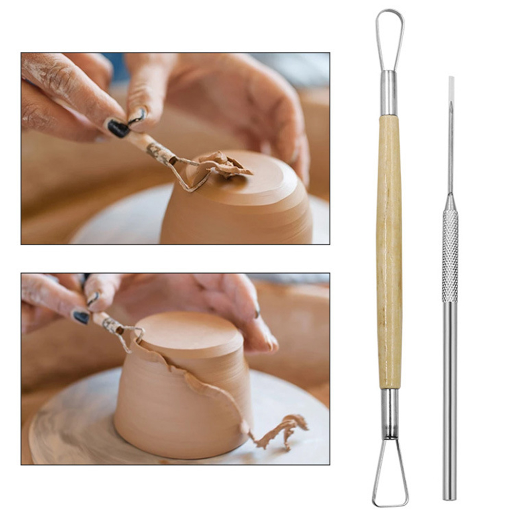 8 In 1 Clay Sculpting Kit Molding Gereedschap Voor Diy Keramische Aardewerk