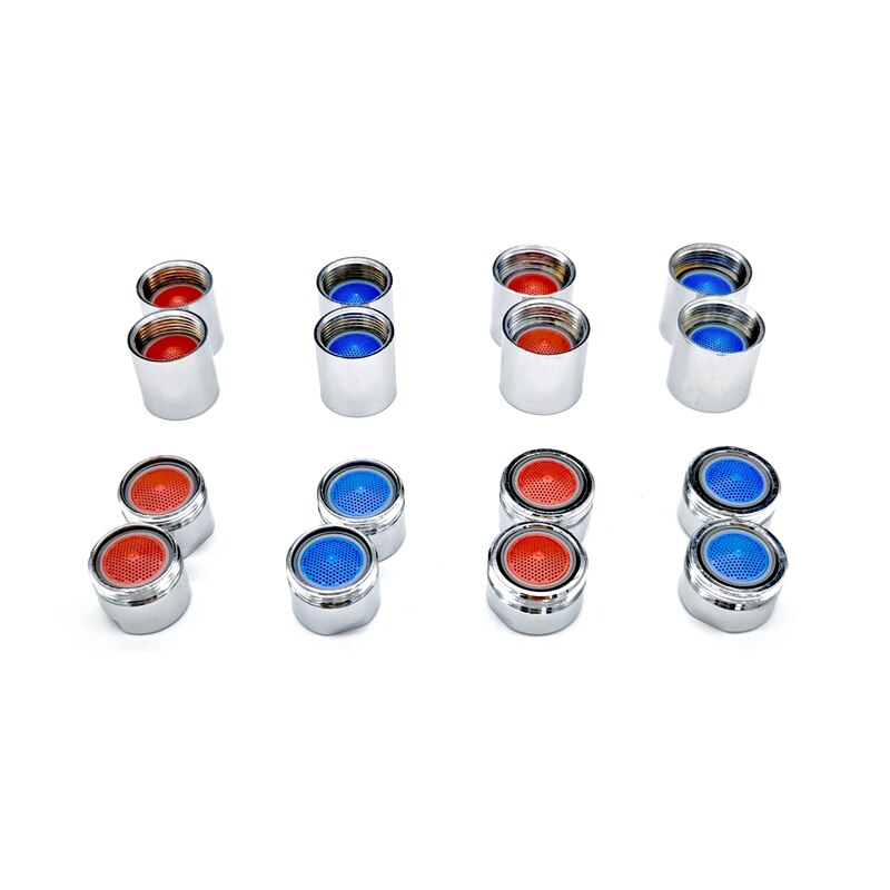 Wasourlf- Aireador de grifo de ahorro de agua M16 M18 M20, accesorios de grifo de rosca macho hembra, reemplazo de filtración de cocina para baño