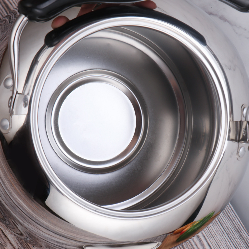 304 visslande vattenkokare i rostfritt stål, gaskokare med induktion, vattenkokare för hushåll, gaskokare med tekanna , 1.5/2/3/4/5/6l