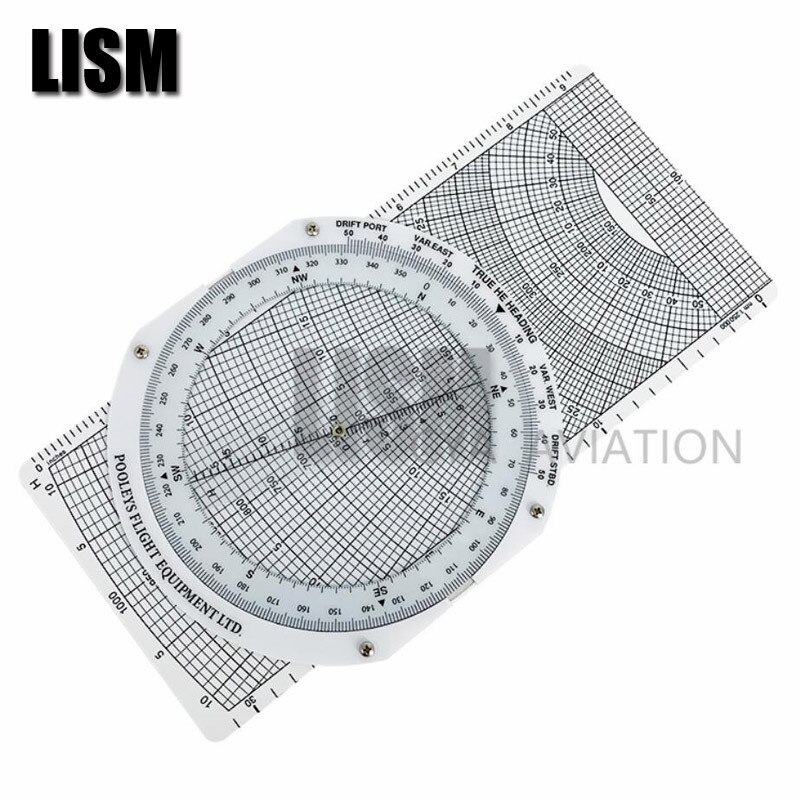 CRP-5 metal slide rule flight instrument flight training equipment international pilot rule gauge tool